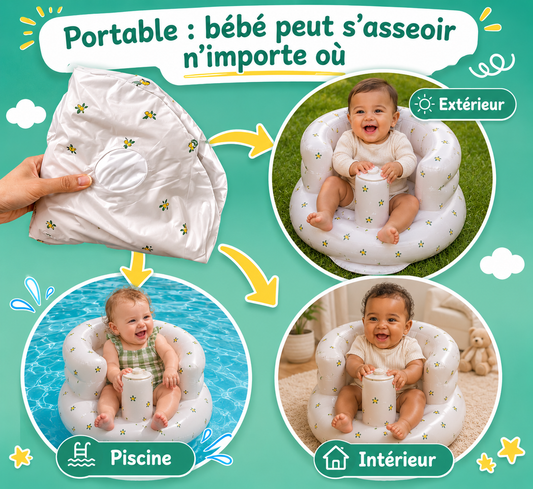 Siège Gonflable Bébé Confortable & Portable