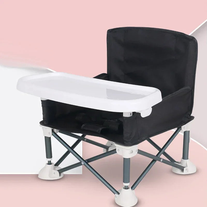Chaise Bébé Portable Pliable avec Tablette